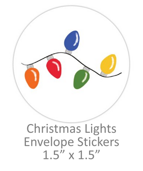 Emperor Penguin Playing In Christmas Lights