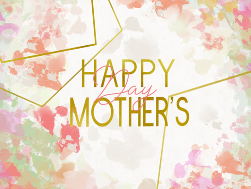 Happy Mother's Day  --watercolor
