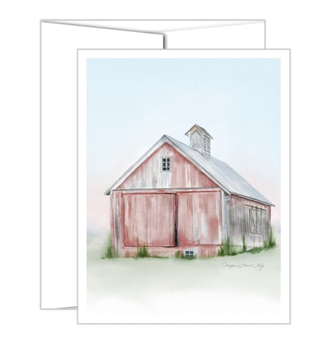 Red Cooperstown Barn